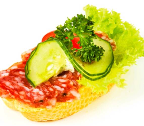 Diplomat Canapés with French Mountain Salami